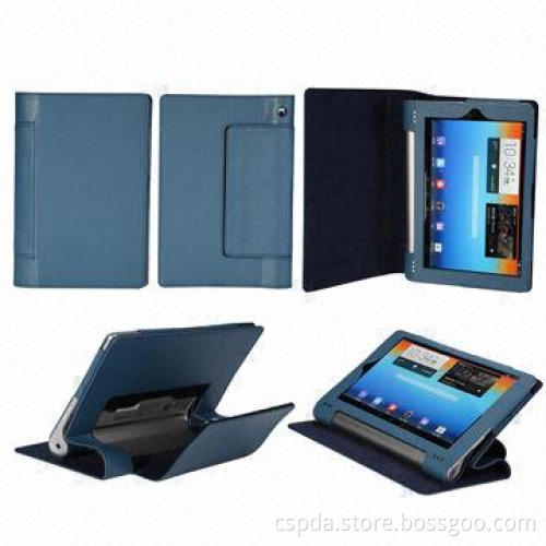 PU Back Stand Cases for Lenovo Yoga Tablet PC, 8-inch (B6000), Sleep Function
